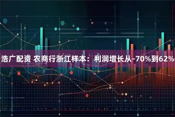浩广配资 农商行浙江样本：利润增长从-70%到62%